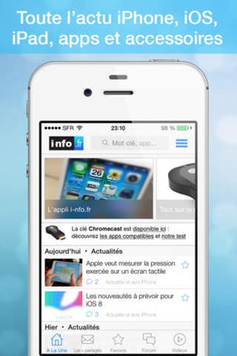 Image 0 for i-nfo.fr V2 (Actu !Phone,…