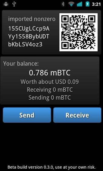 Imagen 2 para Mycelium Bitcoin Wallet