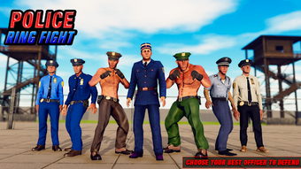 Image 0 for Police Ring Fighting: Wre…