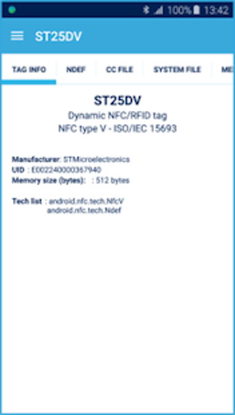 Image 1 for ST25 NFC Tap