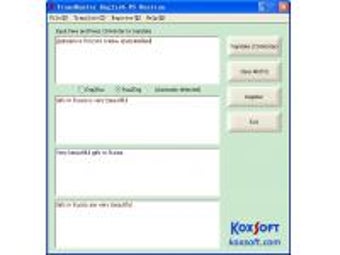 Image 1 for TransHunter English VS Ru…