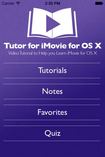 Image 0 for Tutor for iMovie for OS X