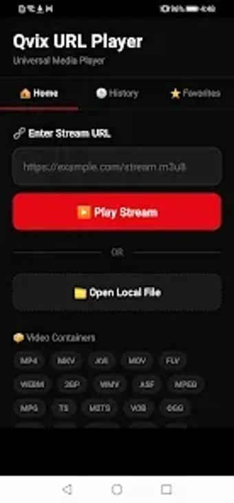 Image 0 for Qvix URL Player