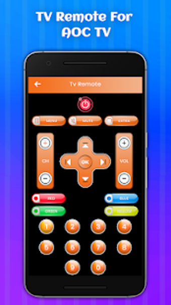 Image 0 for TV Remote For AOC TV