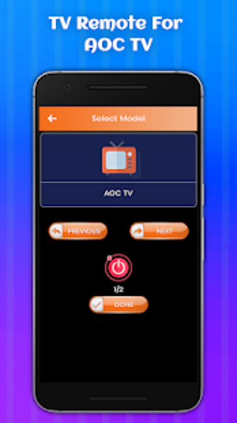 Image 3 for TV Remote For AOC TV