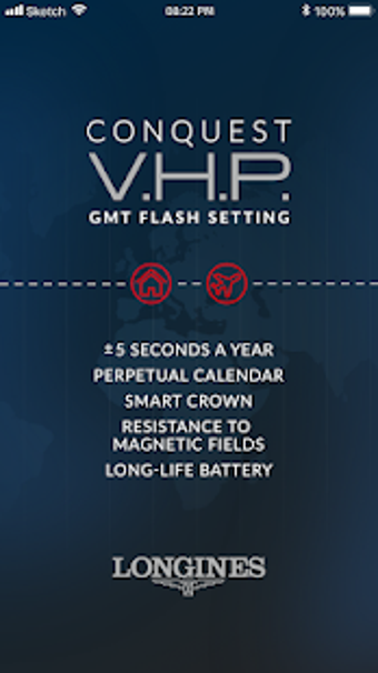 Image 2 for Longines VHP GMT Flash Se…