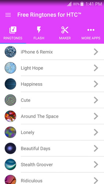 Image 1 for Free Ringtones for HTC