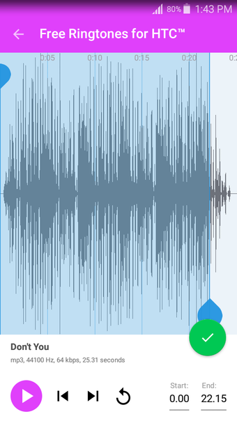 Image 2 for Free Ringtones for HTC