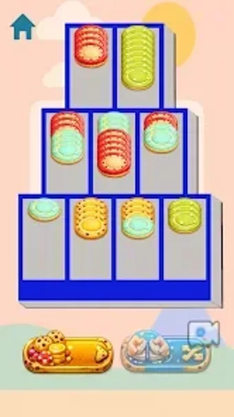 Image 0 for Color Cookie Merge Puzzle