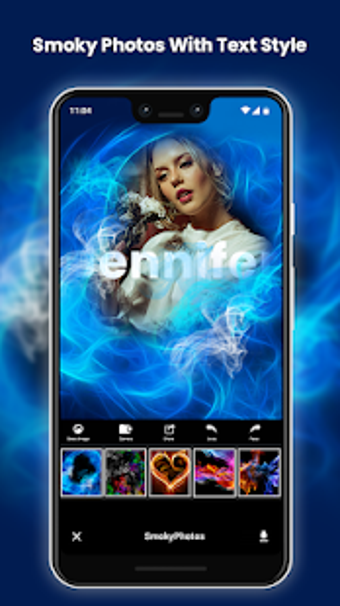 Image 1 for Name Art: Smoke Effect on…