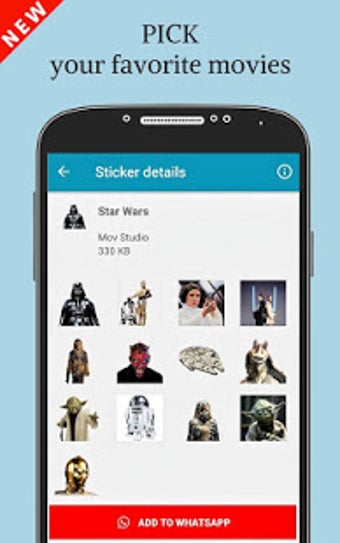 Image 0 for Movie Stickers For WhatsA…