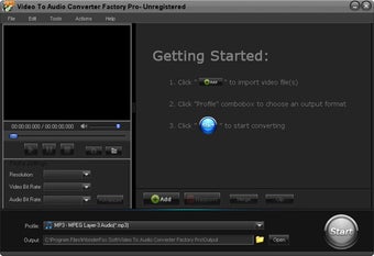 Image 0 for Video to Audio Converter …