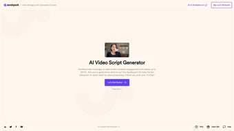 Image 0 for Video script generator