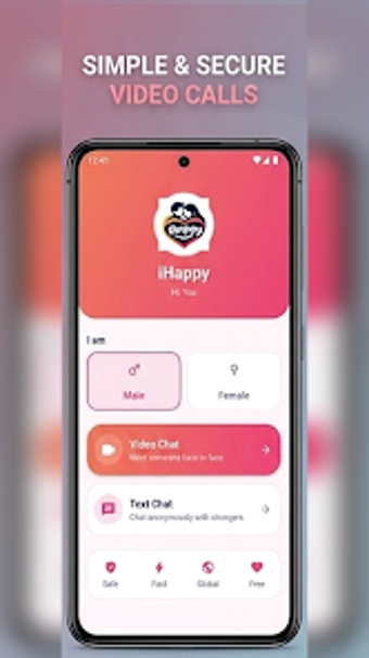 Image 0 for ihappy: Datting App Video…