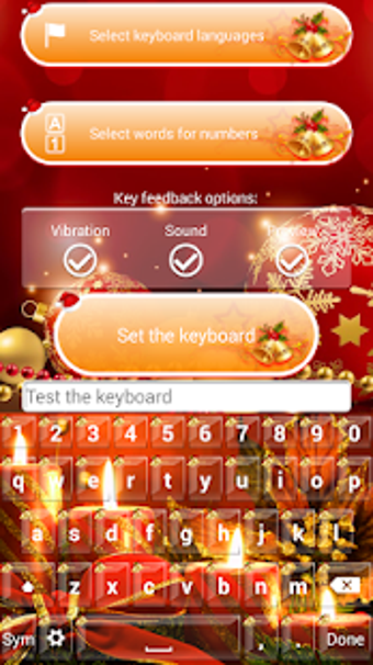 Imagen 1 para Christmas Keyboard Themes