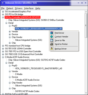 Image 0 for Unknown Device Identifier