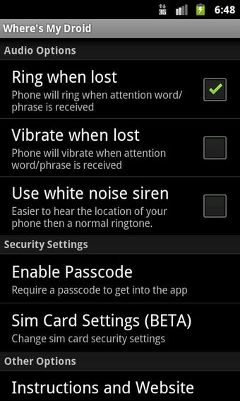 Image 1 for Wheres My Droid