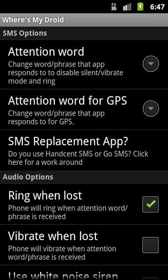 Image 1 for Wheres My Droid