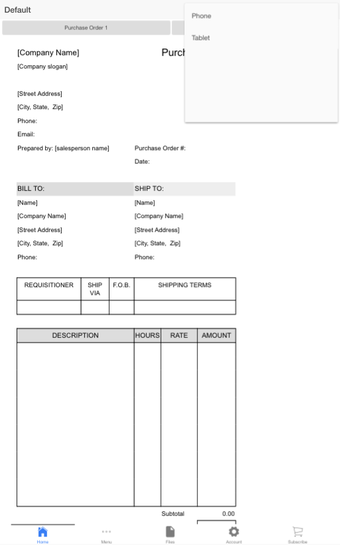 Imagen 4 para Purchase Order
