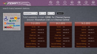 Image 0 for Indian Rail Enquiry for W…