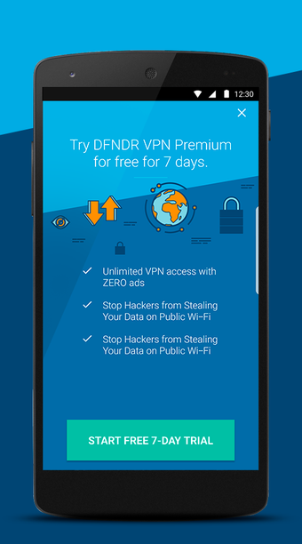 Imagen 2 para dfndr vpn Wi-Fi Privacy w…