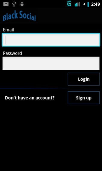 Imagen 0 para Black Facebook Light Blue…
