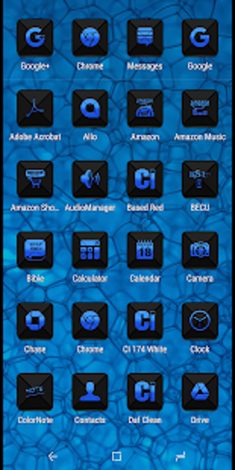 Image 0 for Azer Blue Dark Icon Pack