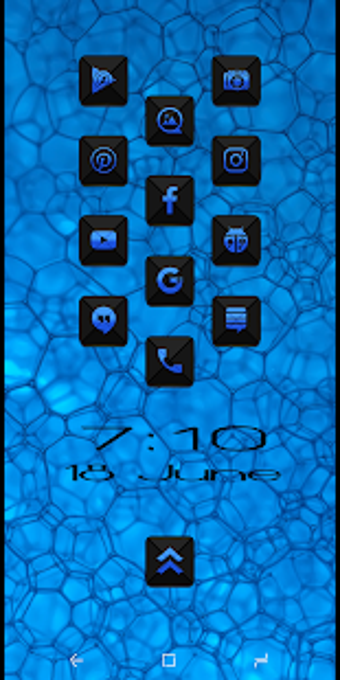 Image 3 for Azer Blue Dark Icon Pack