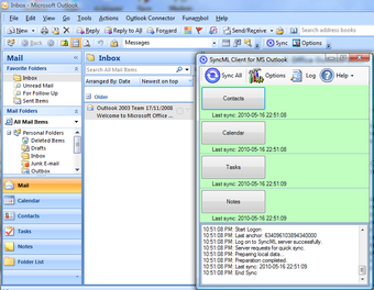 Image 0 for SyncML Client for MS Outl…