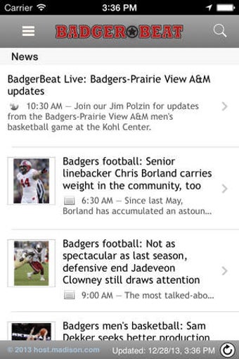Imagen 0 para Badger Beat by madison.co…