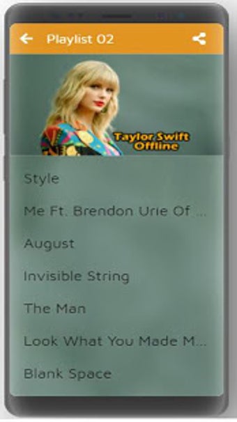 Image 2 for Taylor Swift Song's - Car…
