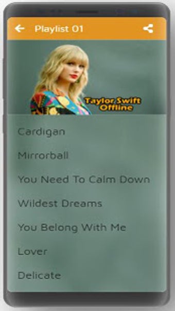 Image 3 for Taylor Swift Song's - Car…