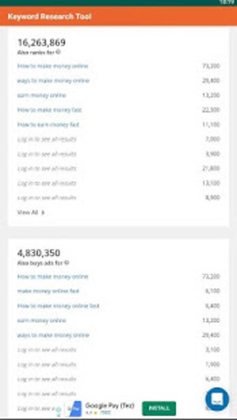 Image 0 for Keyword Research Tool - G…