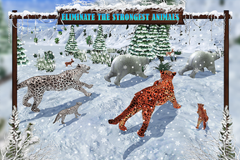 Image 2 for Arctic Leopard Family Sno…