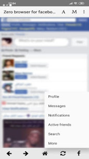 Image 2 for Zero browser For Facebook