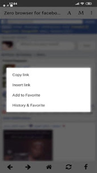 Image 1 for Zero browser For Facebook