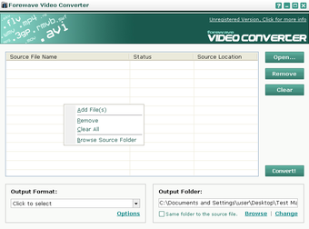 Image 1 for Forewave Video Converter