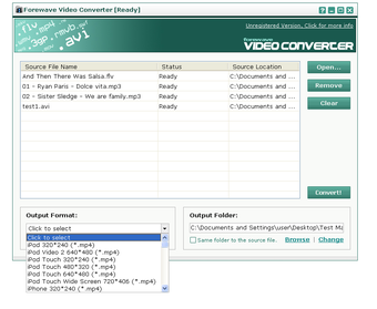 Image 3 for Forewave Video Converter
