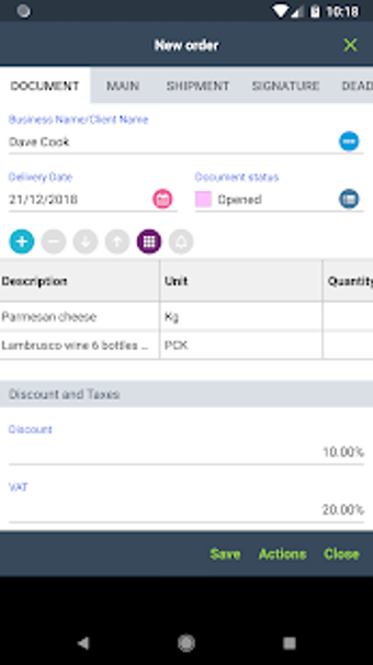 Image 3 for Order Manager - PocketSel…