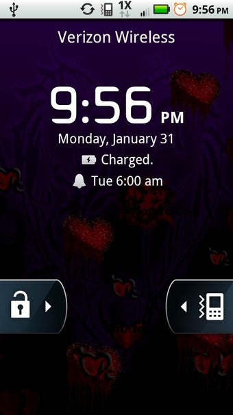 Image 0 for Goth Hearts Live Wallpape…