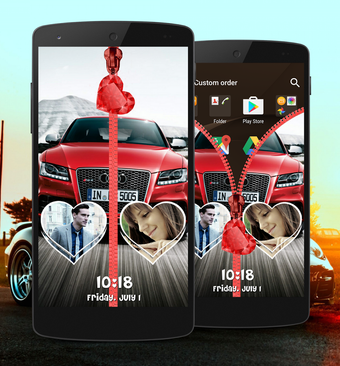 Image 3 for Cars Zipper Lock Screen