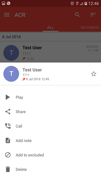 Image 2 for Call Recorder - ACR