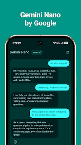 Image 0 for Gemini Nano - Offline AI …