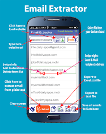 Imagen 1 para Email Address Extractor