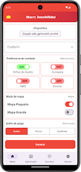 Image 0 for Macro Sensibilidad FF