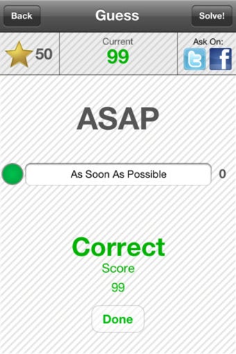 Image 3 for Acronyms Quiz Game