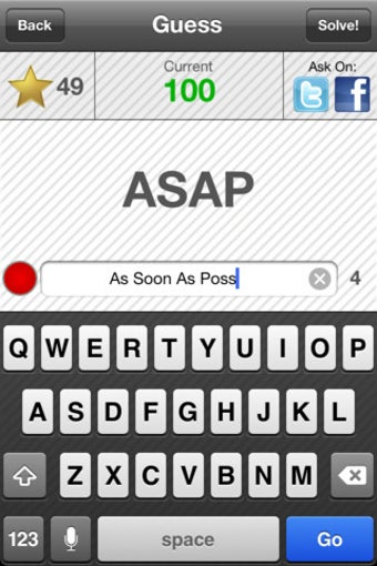 Image 0 for Acronyms Quiz Game