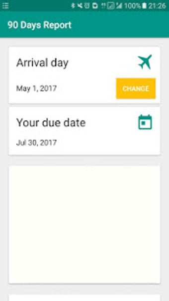 Image 0 for 90 Days Report Calculator