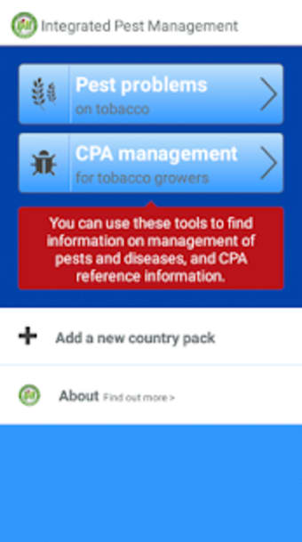 Image 0 for Tobacco IPM Toolbox