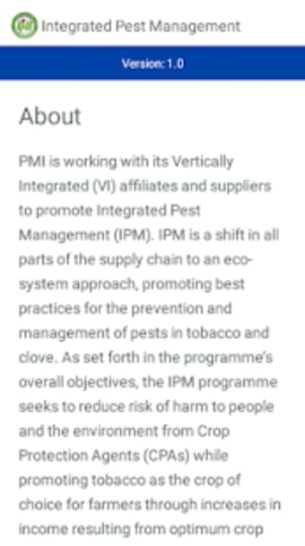 Image 1 for Tobacco IPM Toolbox